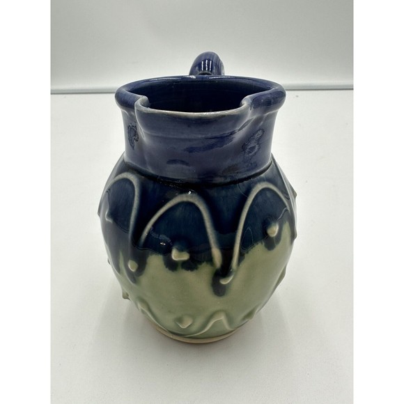 Rare Vintage Castle Arch Pottery Water Pitcher Jug Creamer 4.75” Castle Ireland - Picture 2 of 11